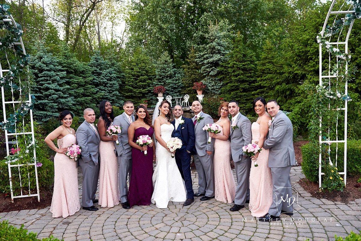 Wedding photos at Ravellos in East Hanover NJ