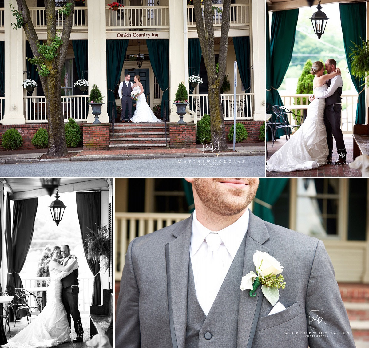 Davids Country Inn wedding photo