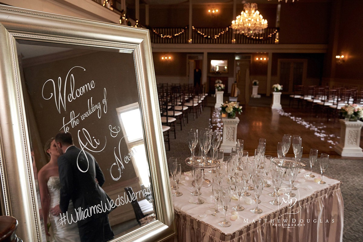 Davids Country Inn wedding photo