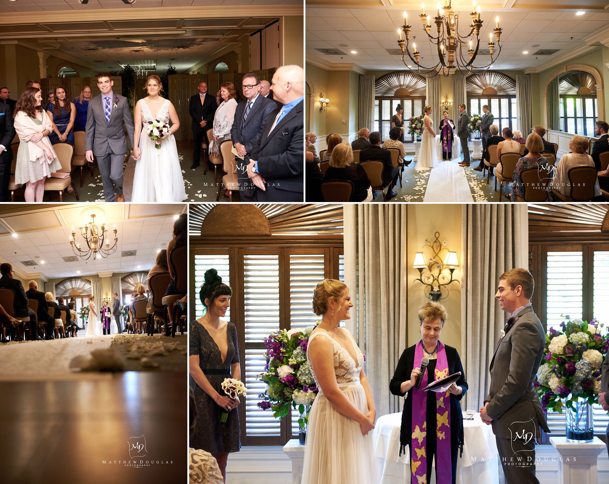 An intimate wedding at The Bernards Inn