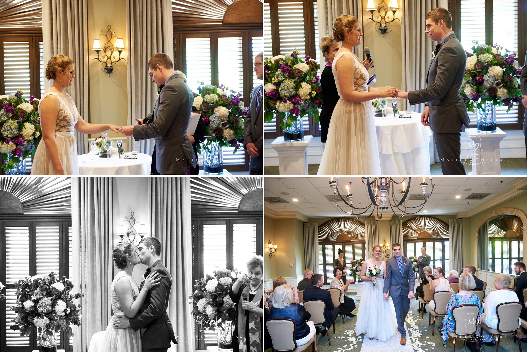 An intimate wedding at The Bernards Inn