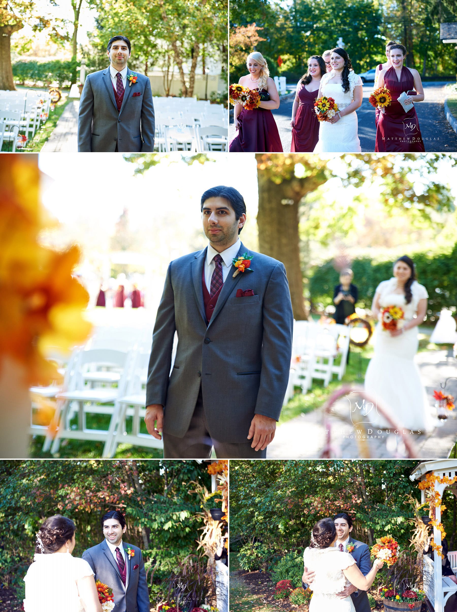 Wedding photos at the olde mill inn basking ridge nj