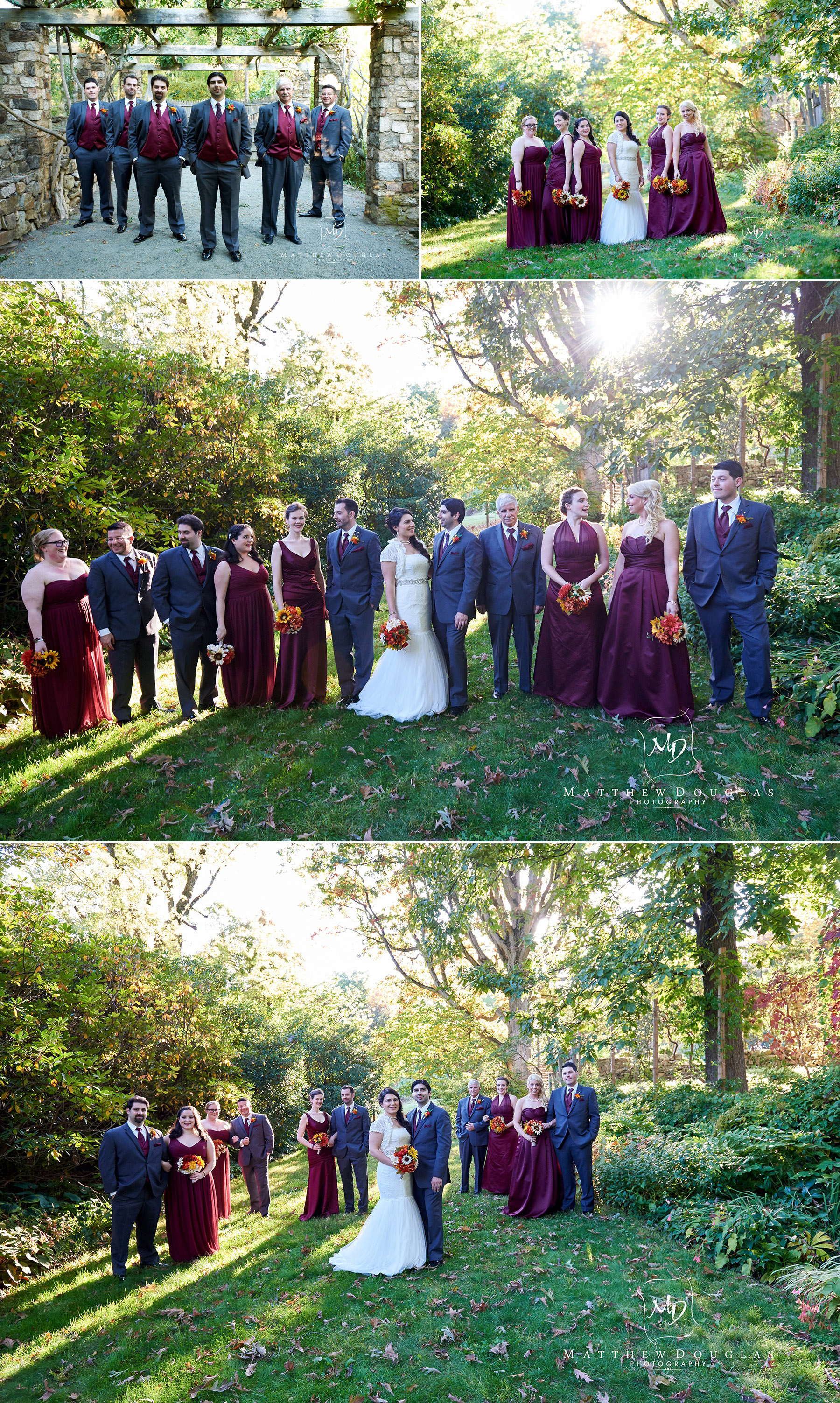 Wedding photos at the olde mill inn basking ridge nj