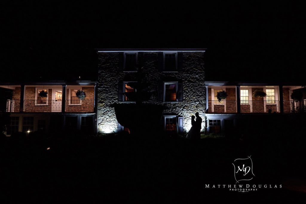 katie + nick wedding at the farmhouse at the grand colonial 26 wedding silhouette at the farmhouse at the grand colonial