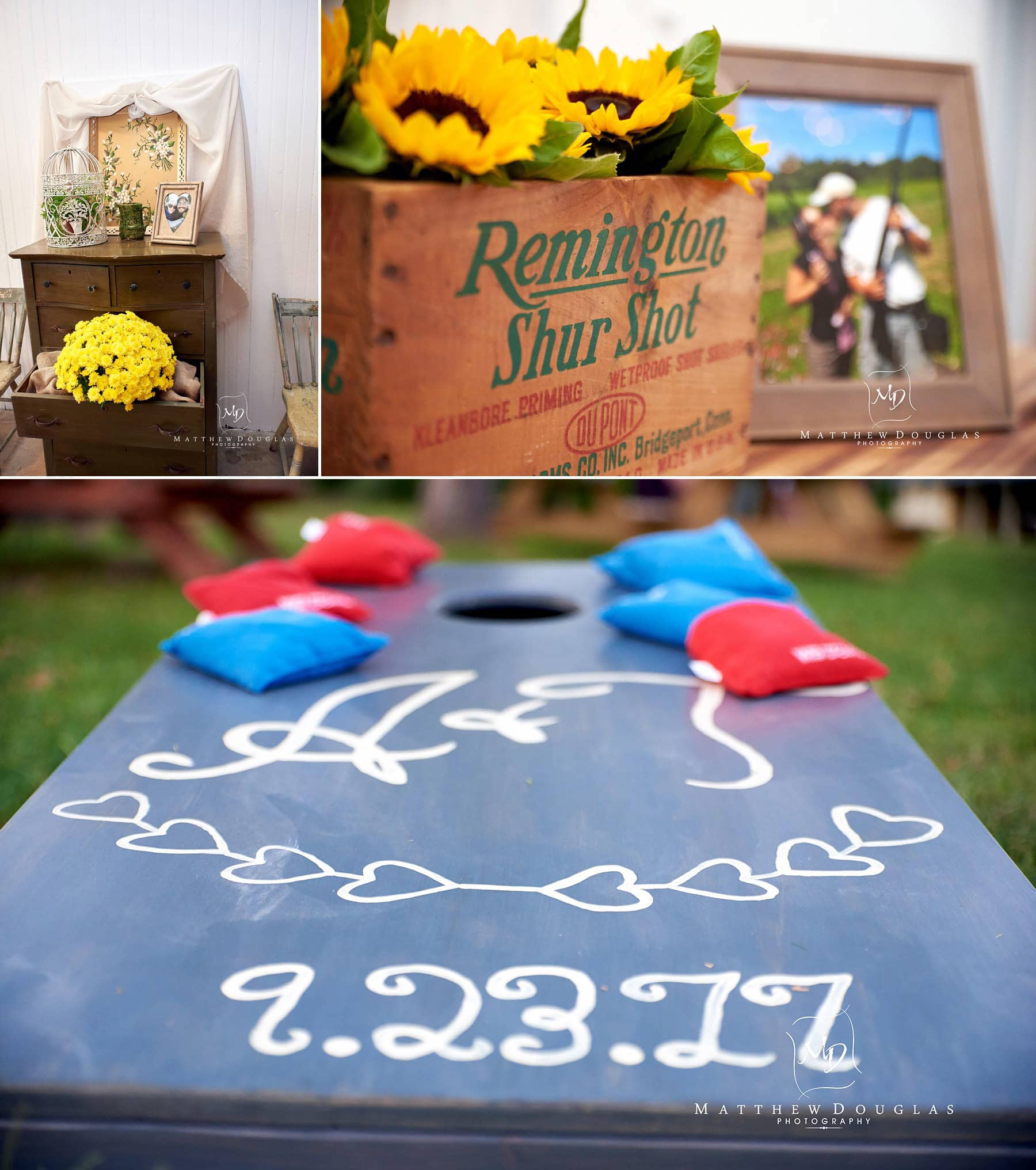 handmade wedding games and wedding decor brady life camp