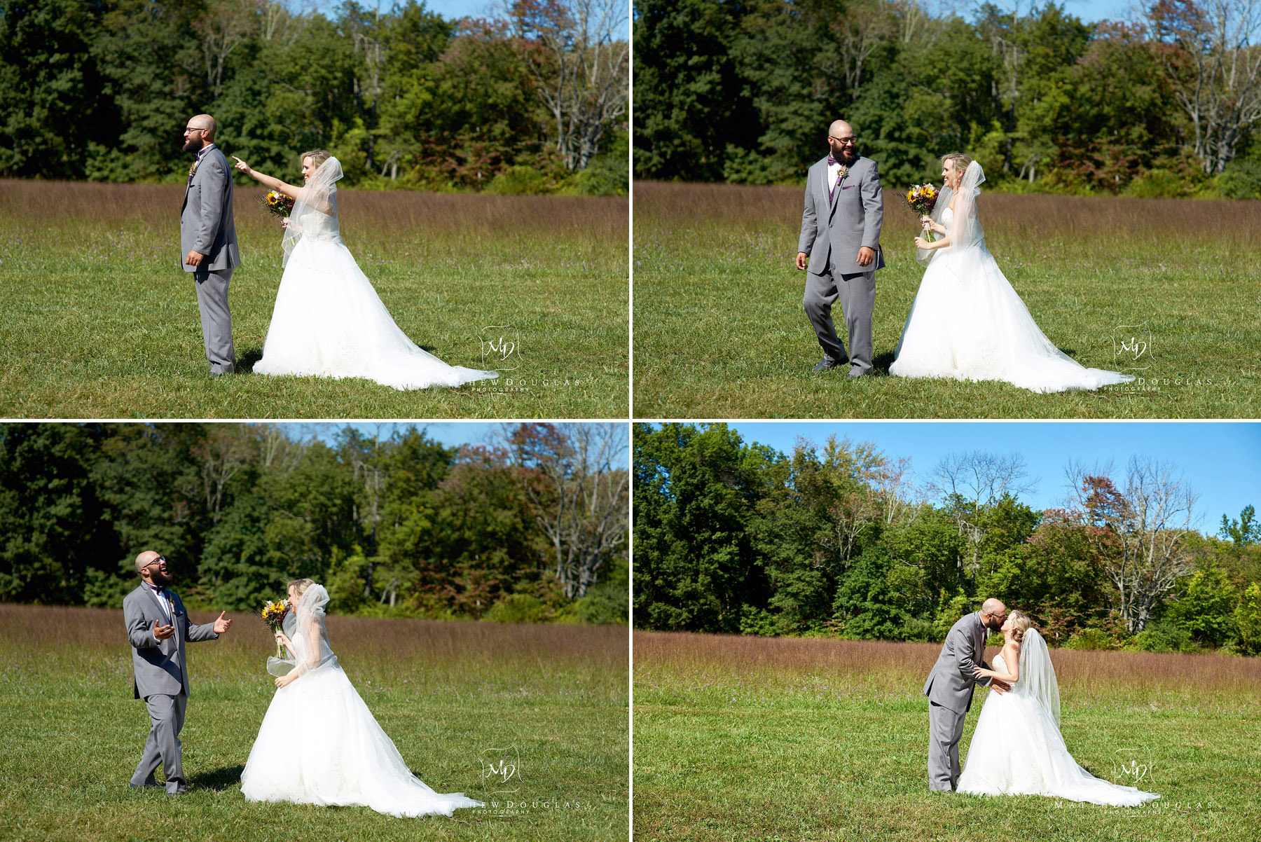 wedding first look at brady life camp