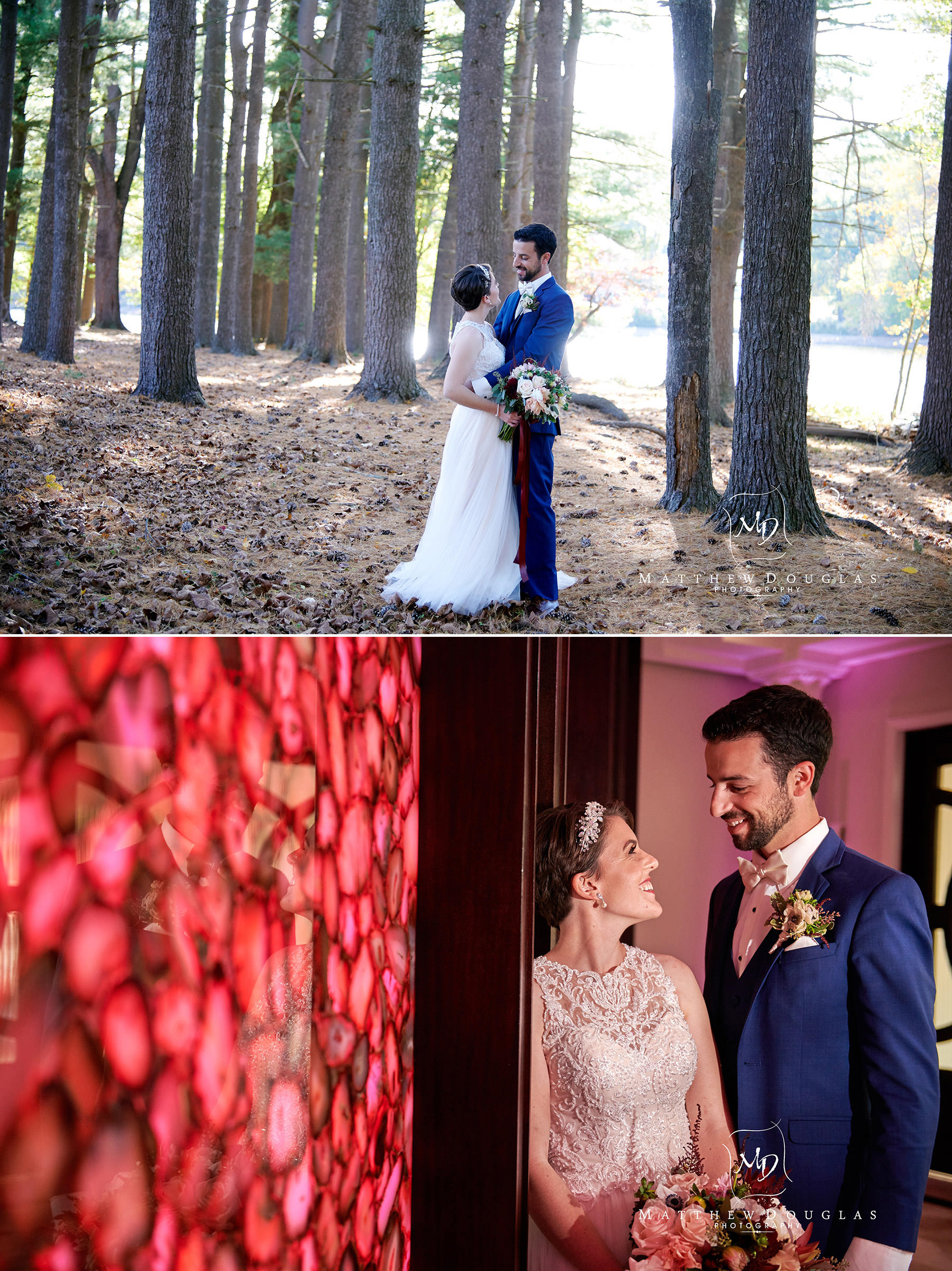 romantic wedding photos at The Estate at Farrington Lake