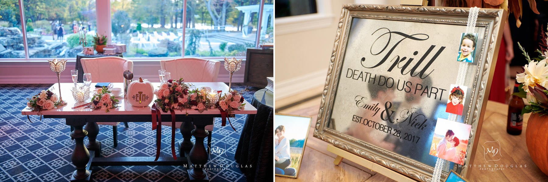 wedding details at The Estate at Farrington Lake