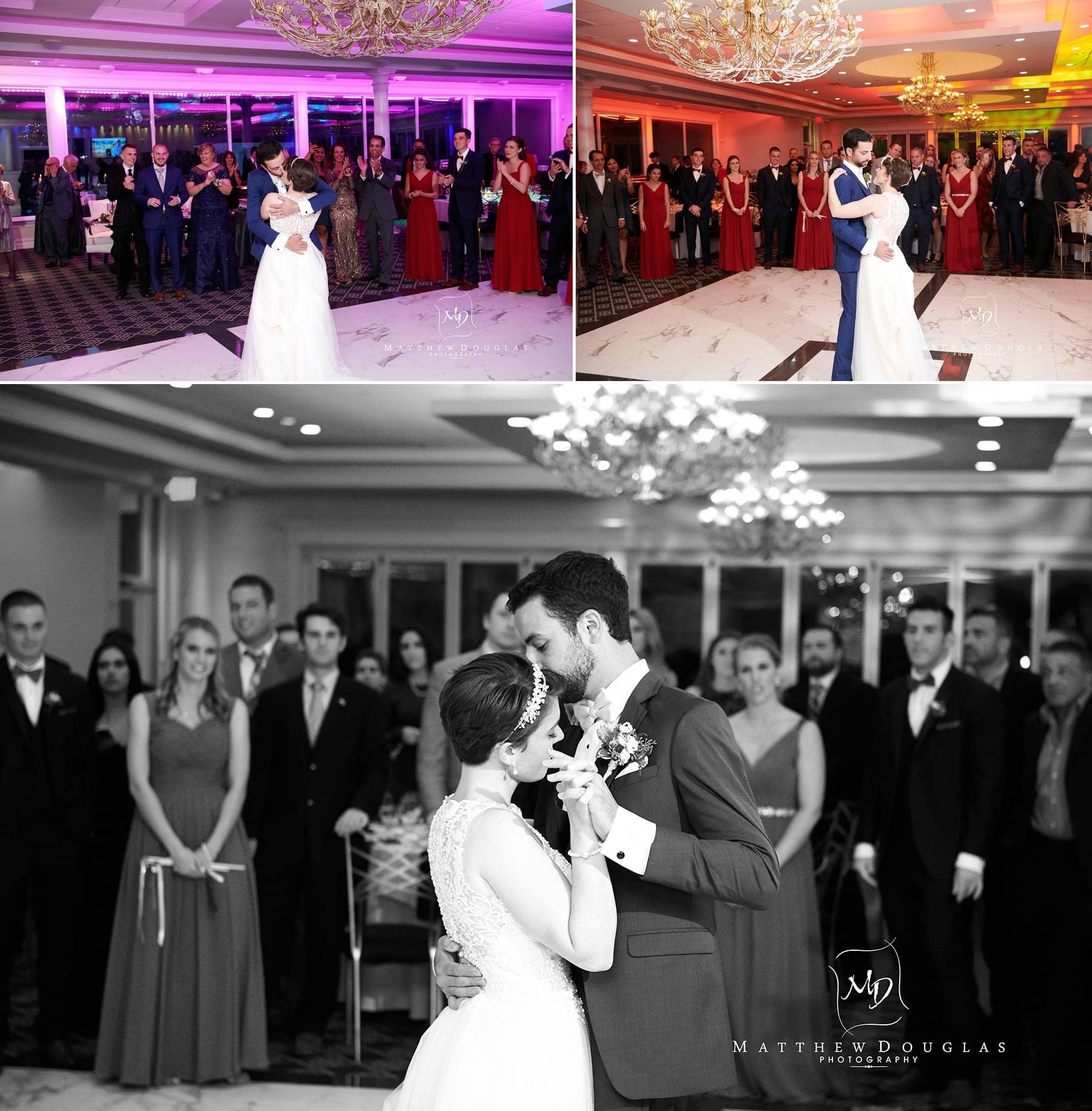 wedding first dance at The Estate at Farrington Lake