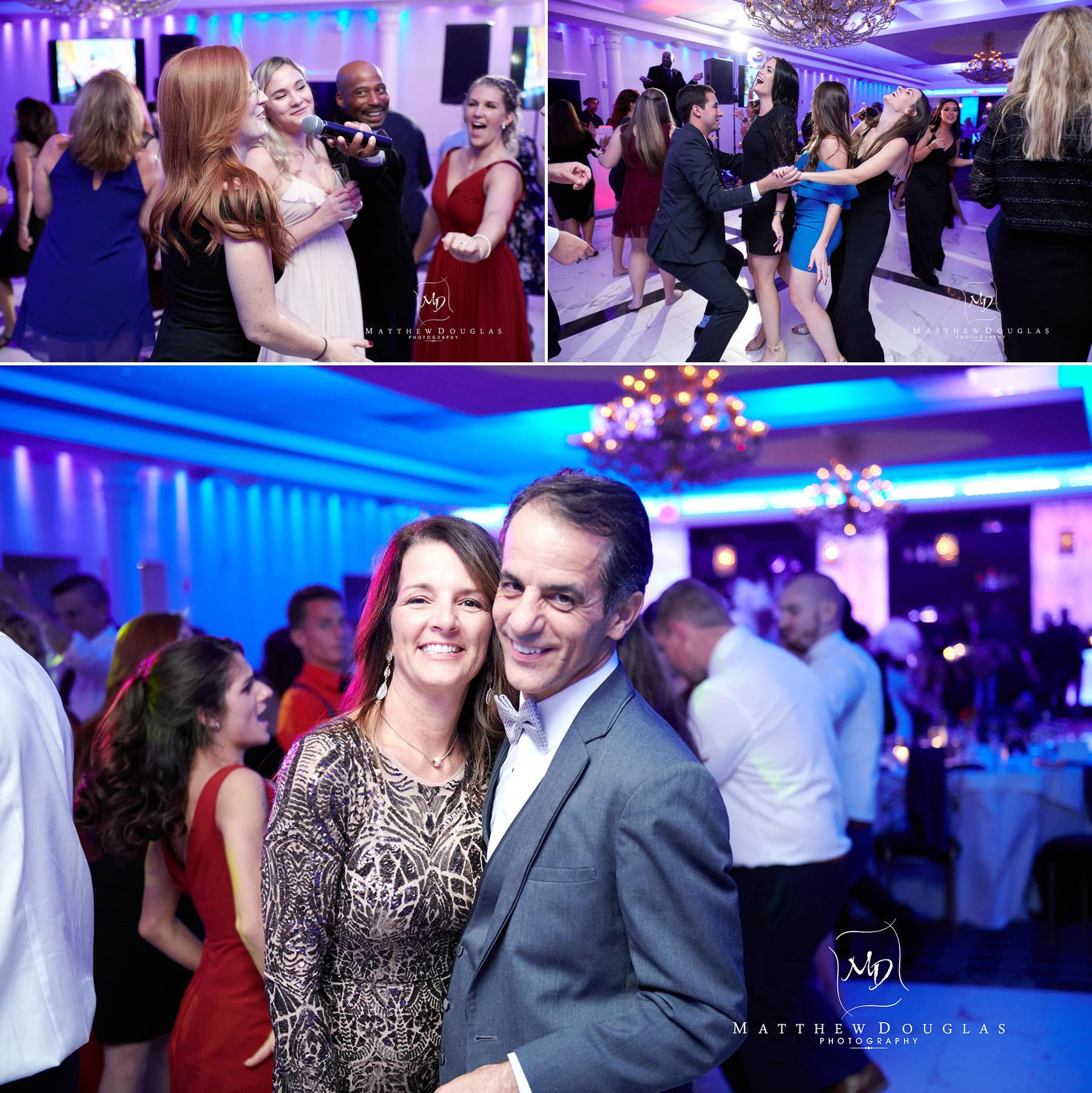 packed wedding dance floor at The Estate at Farrington Lake