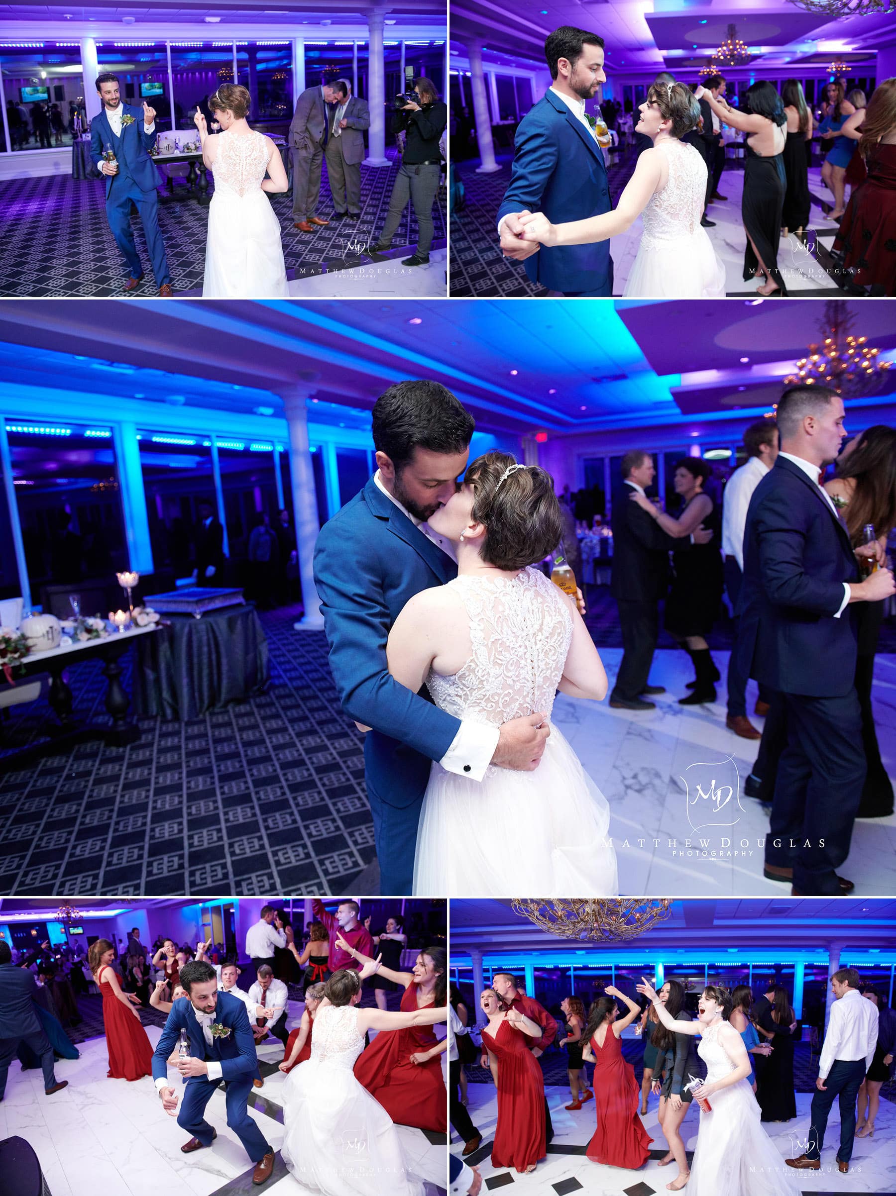 bride groom dancing at The Estate at Farrington Lake