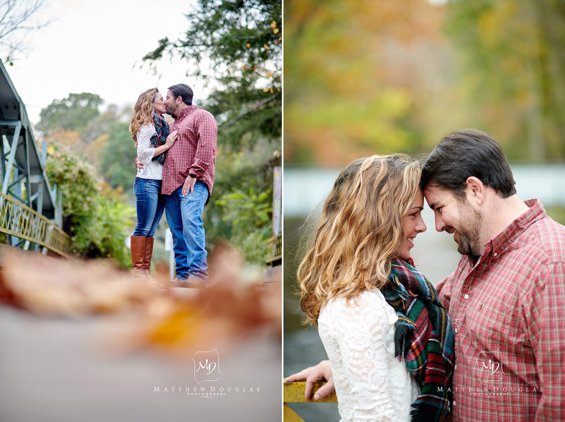 fall engagement photos NJ