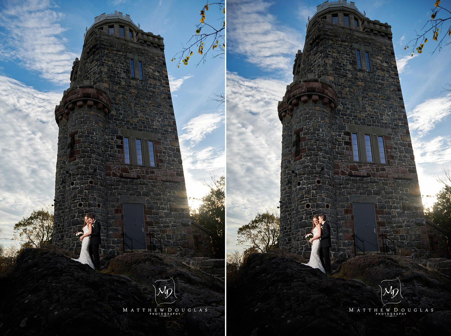 epic wedding photo garret mountain