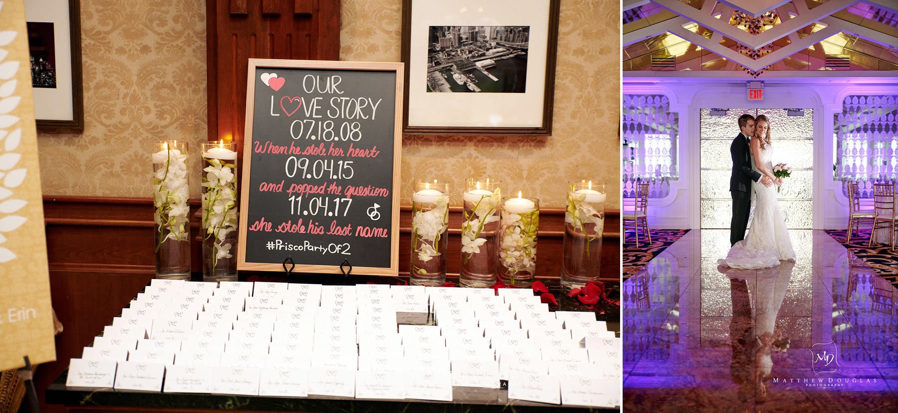 wedding detail westmount country club