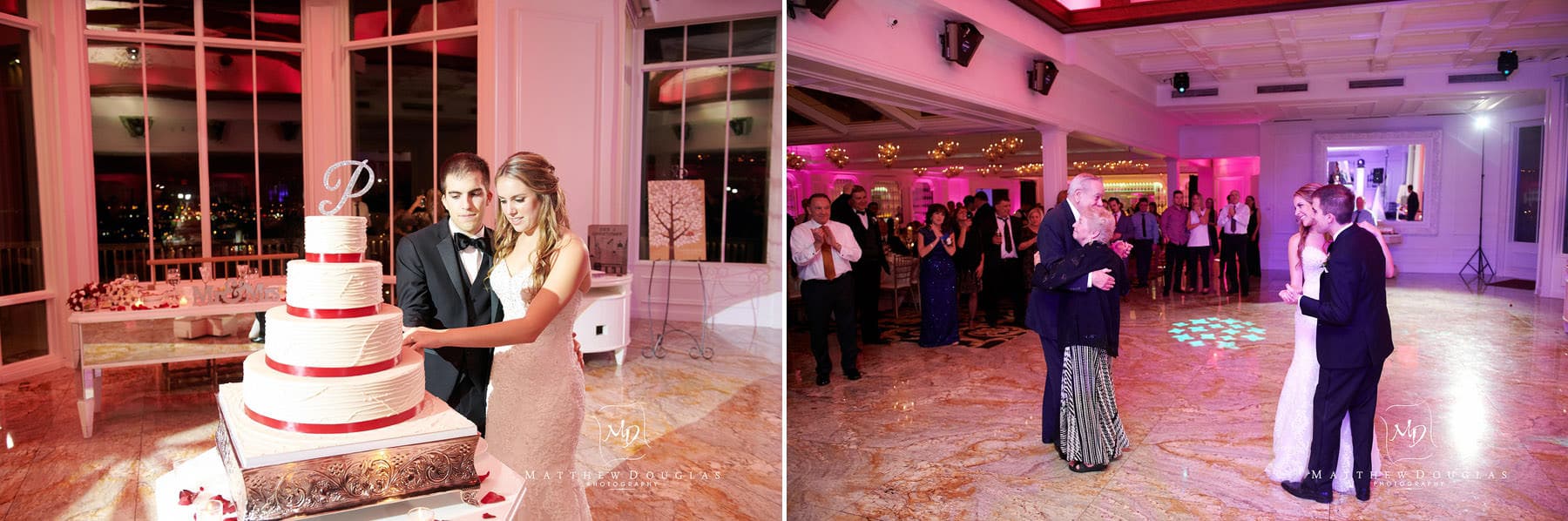 wedding cake cuttin westmount country club