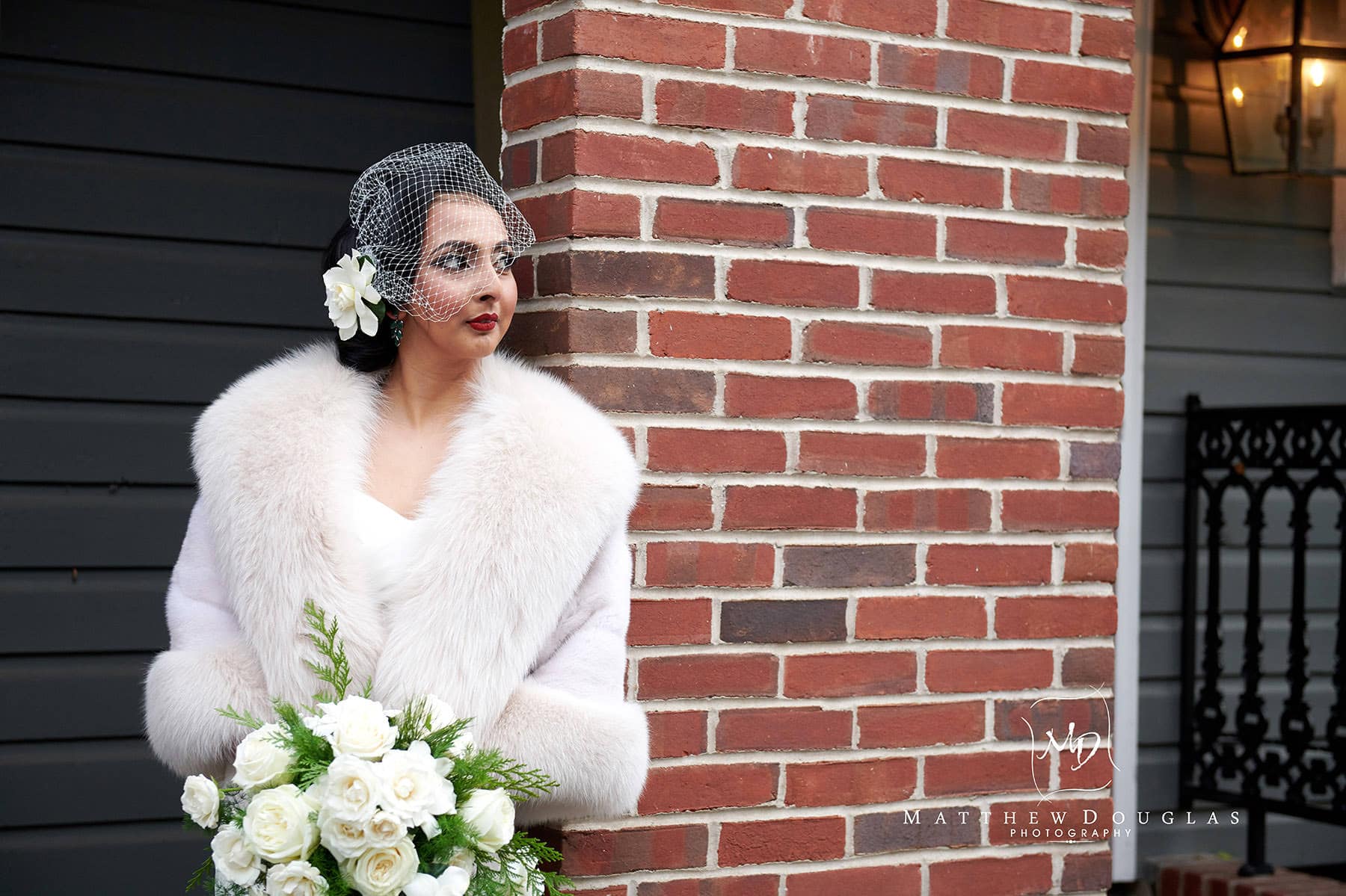 bride lambertville station inn wedding photo