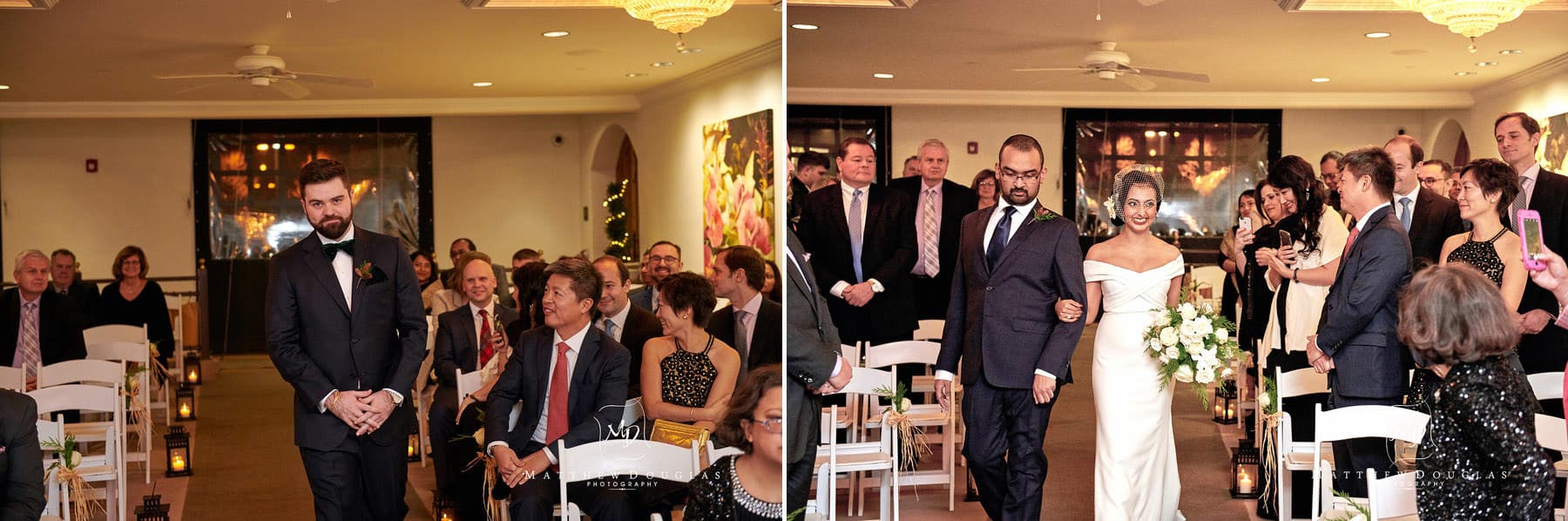 lambertville station inn wedding cermony entrance photo