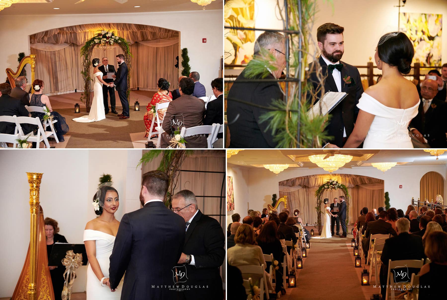 lambertville station inn wedding ceremony photo