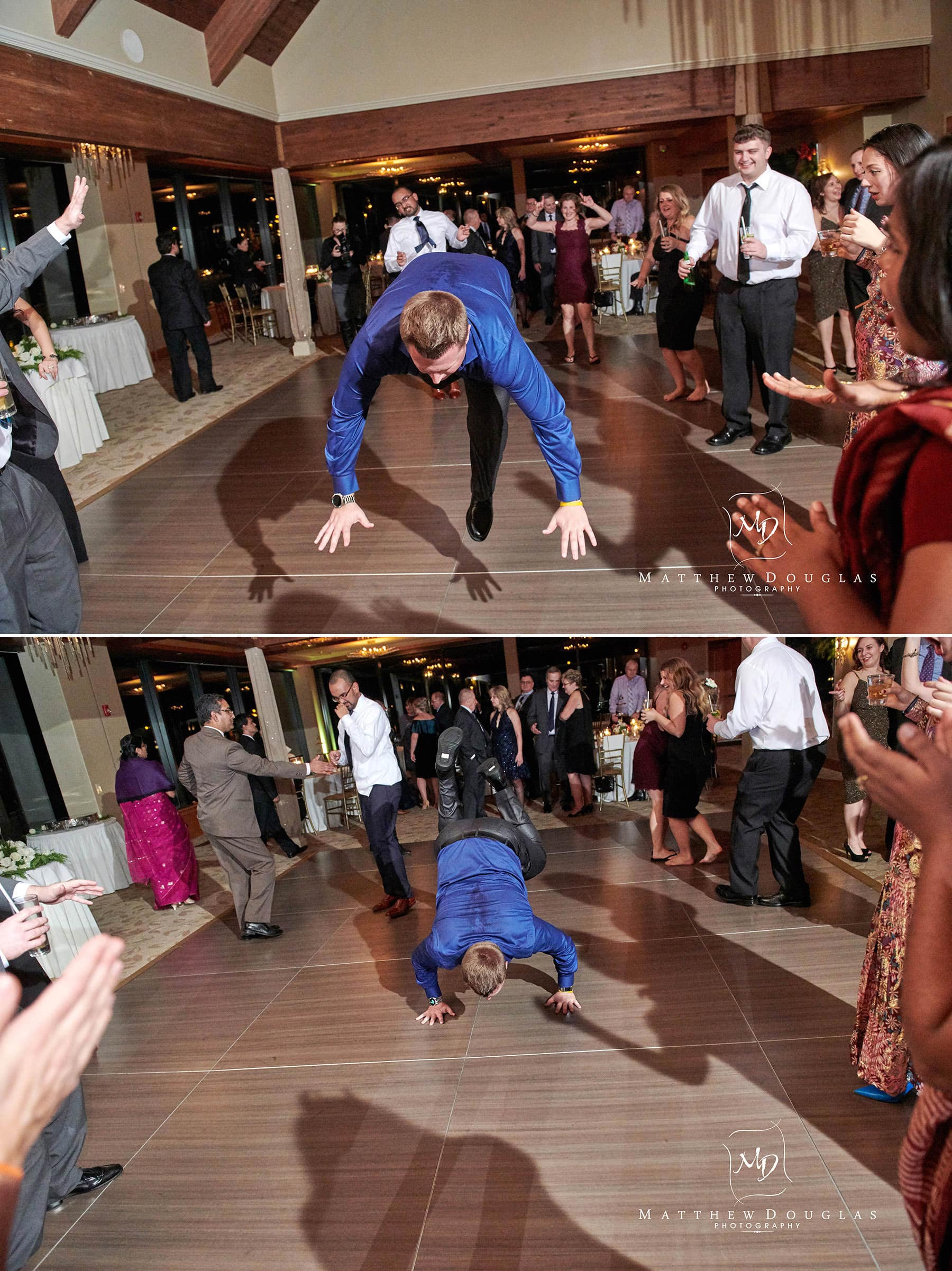 lambertville station inn wedding guest dancing photo