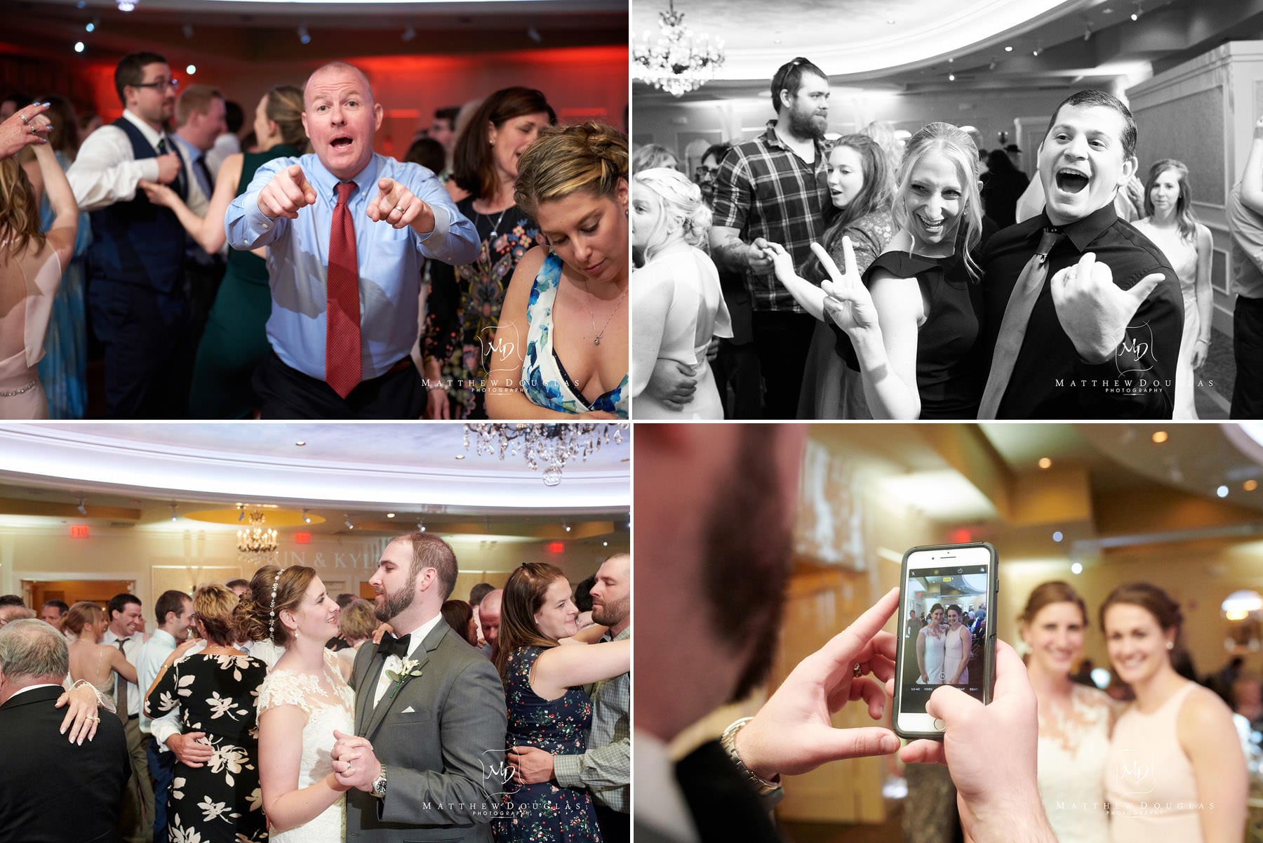 farmhouse at the grand colonial wedding dancing