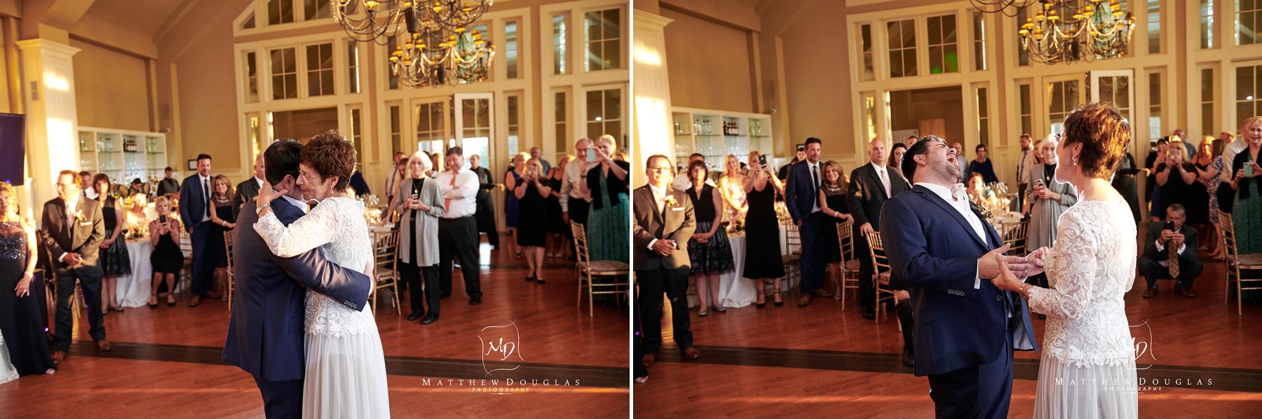 ryland inn wedding mother son dance