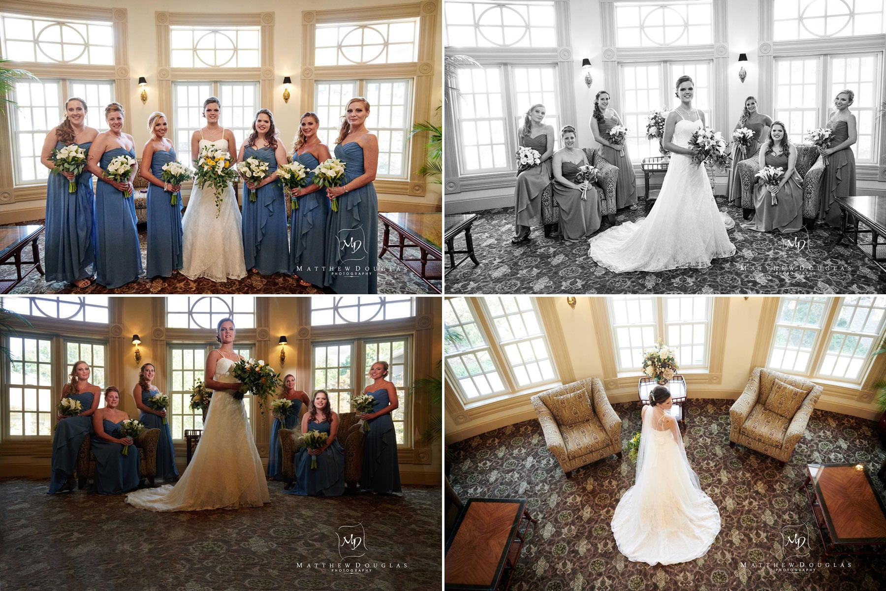 olde mill inn wedding bride pictures