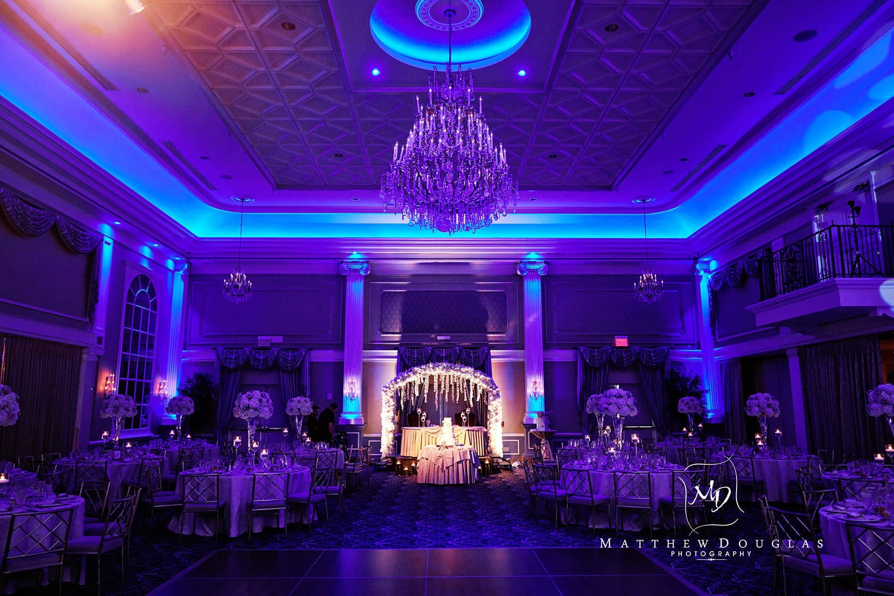 east house wedding ballroom at the palace at somerset park
