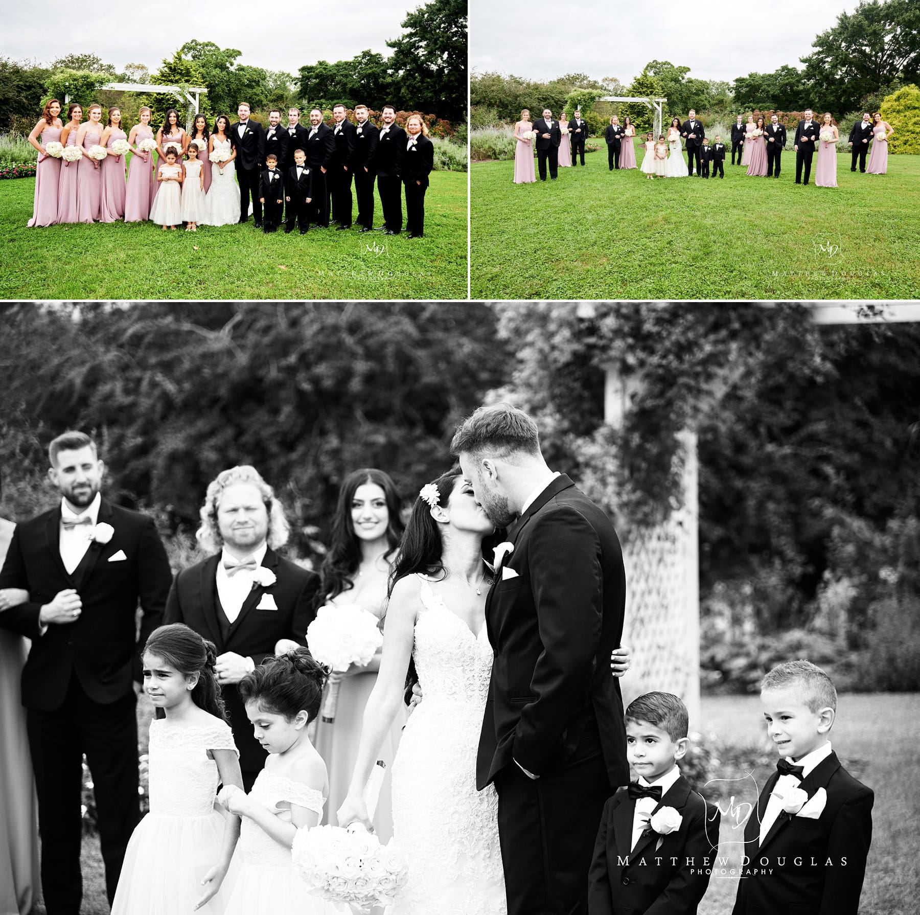 colonial park wedding photos