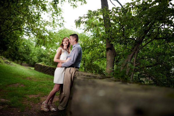 garrett mountain engagement photo