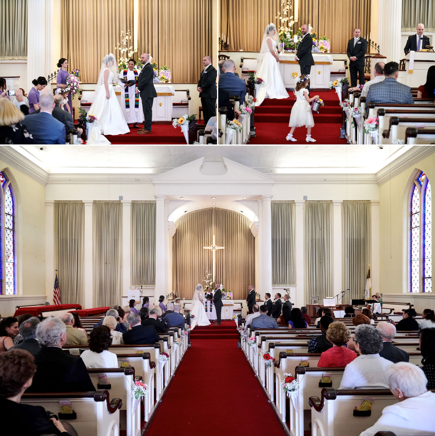 church wedding photos