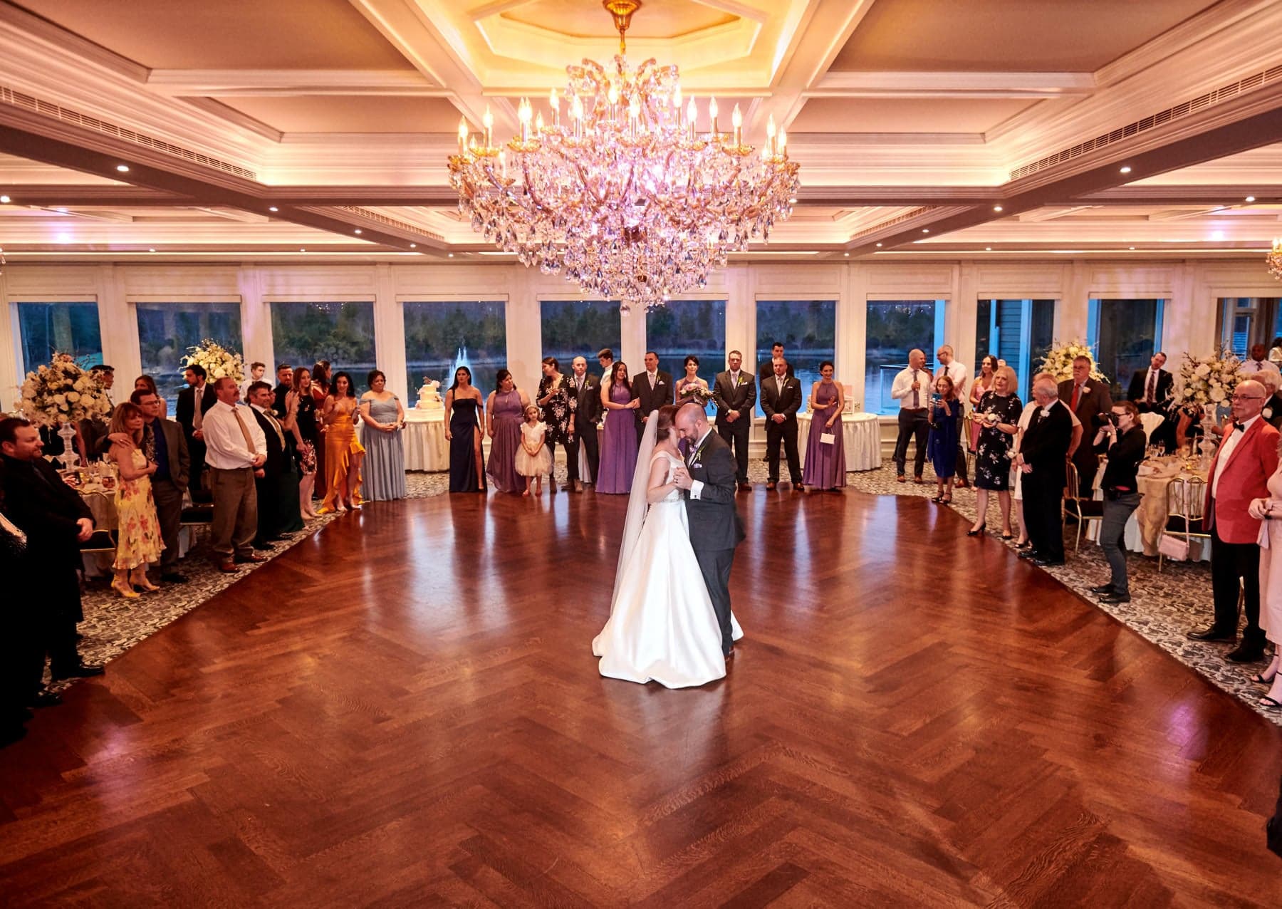 The Mill lakeside Manor wedding first dance photo