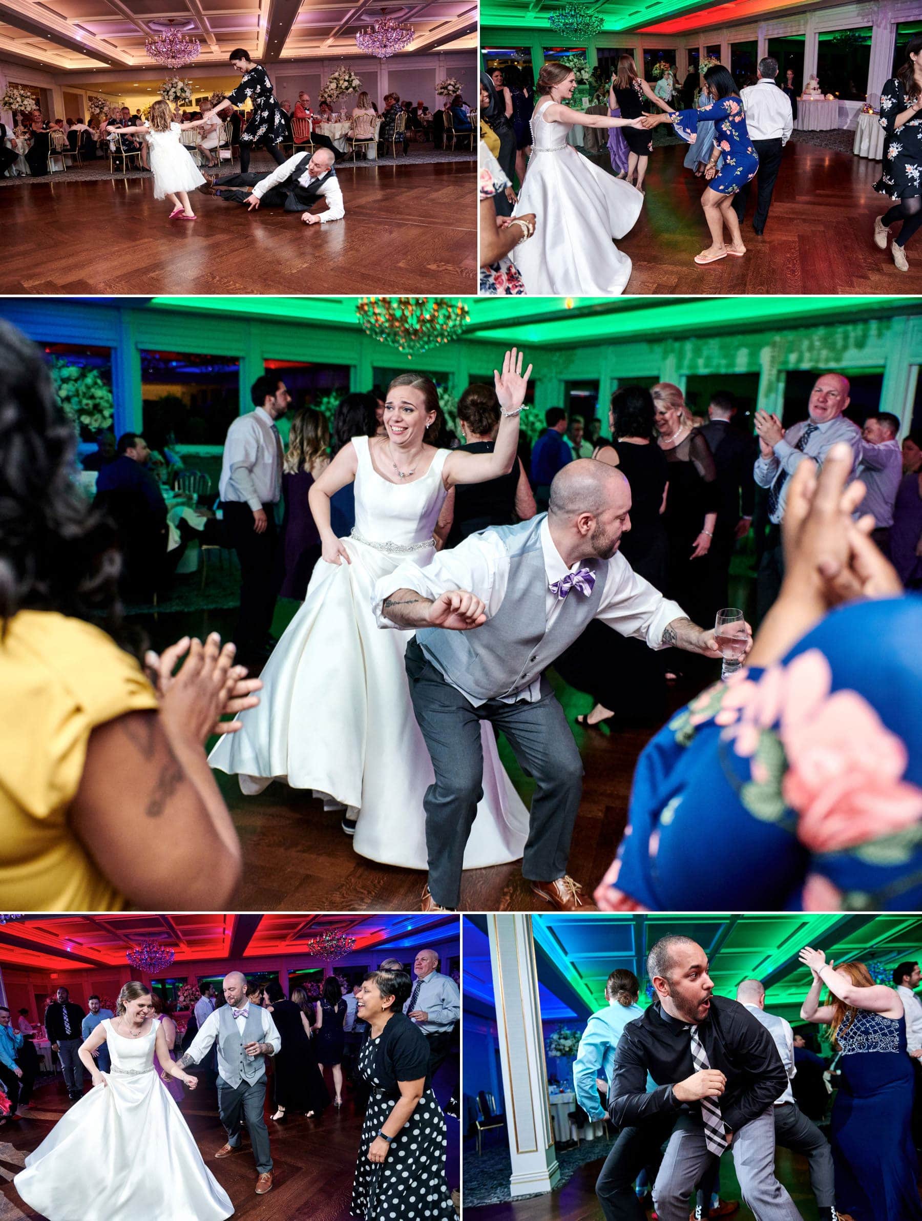 party lighting photos The Mill lakeside Manor