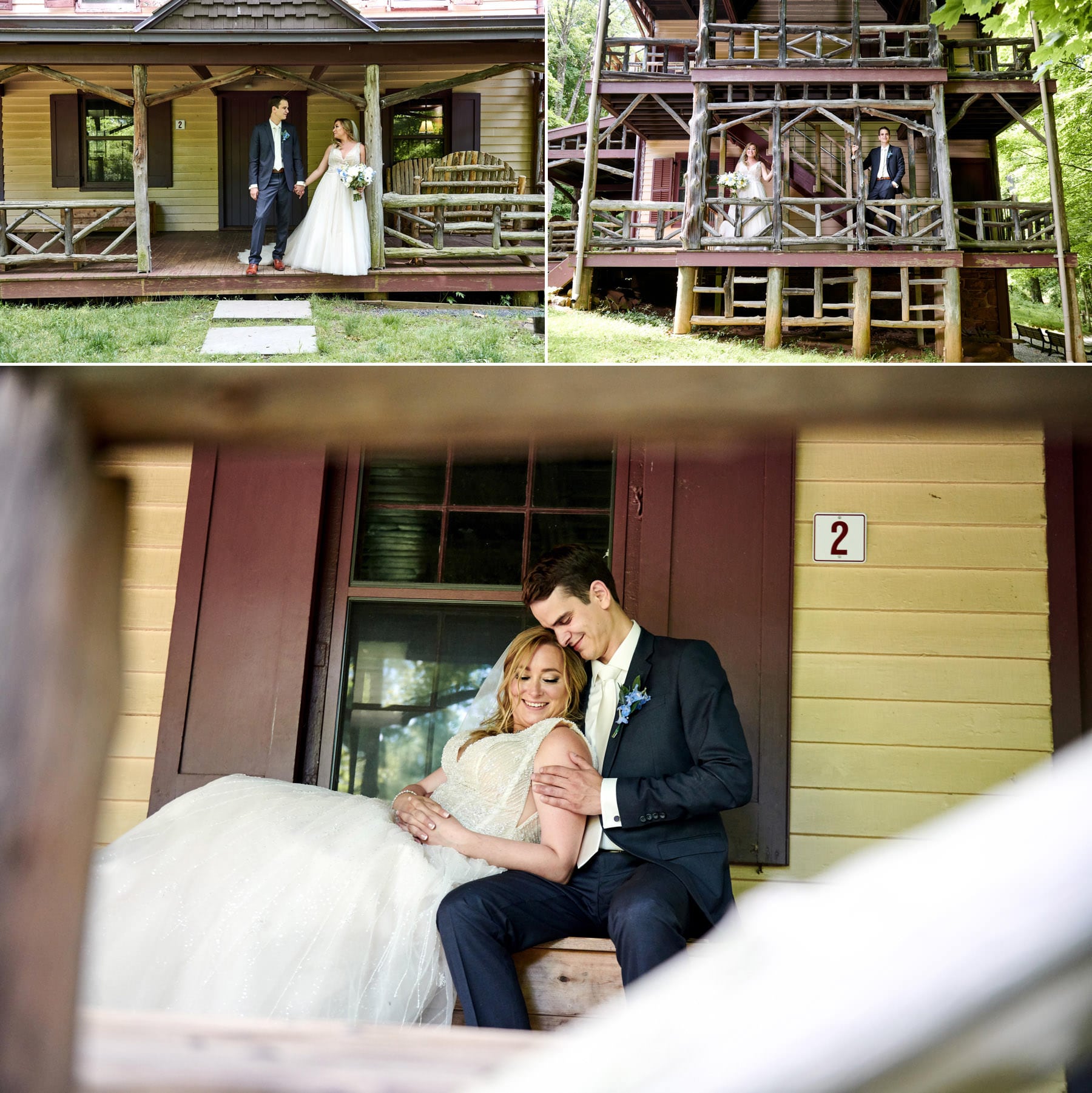 watchung deserted village wedding photos