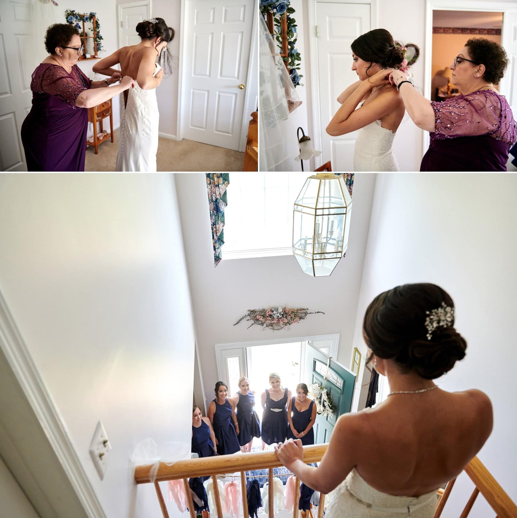 bride getting ready photos