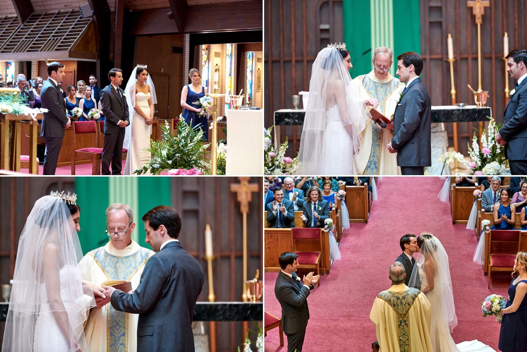 church wedding photos