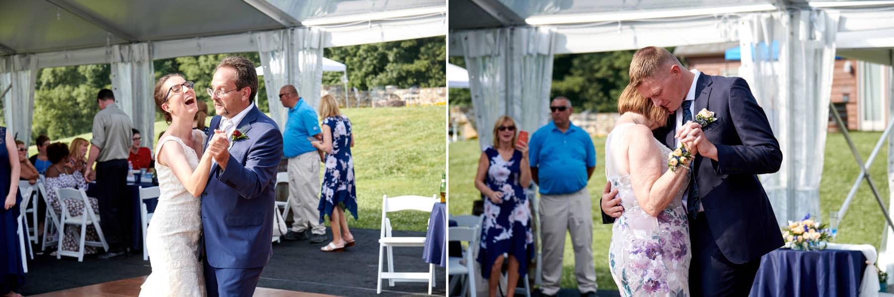 parent dances at born to run farm