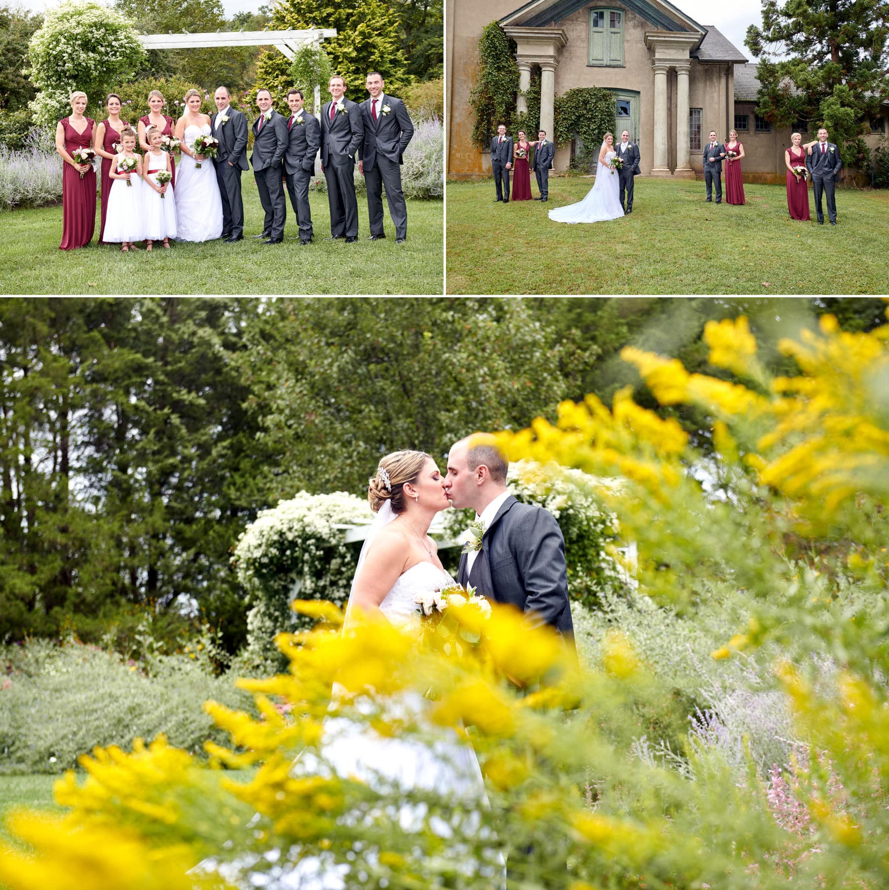 wedding photos at colonial park nj