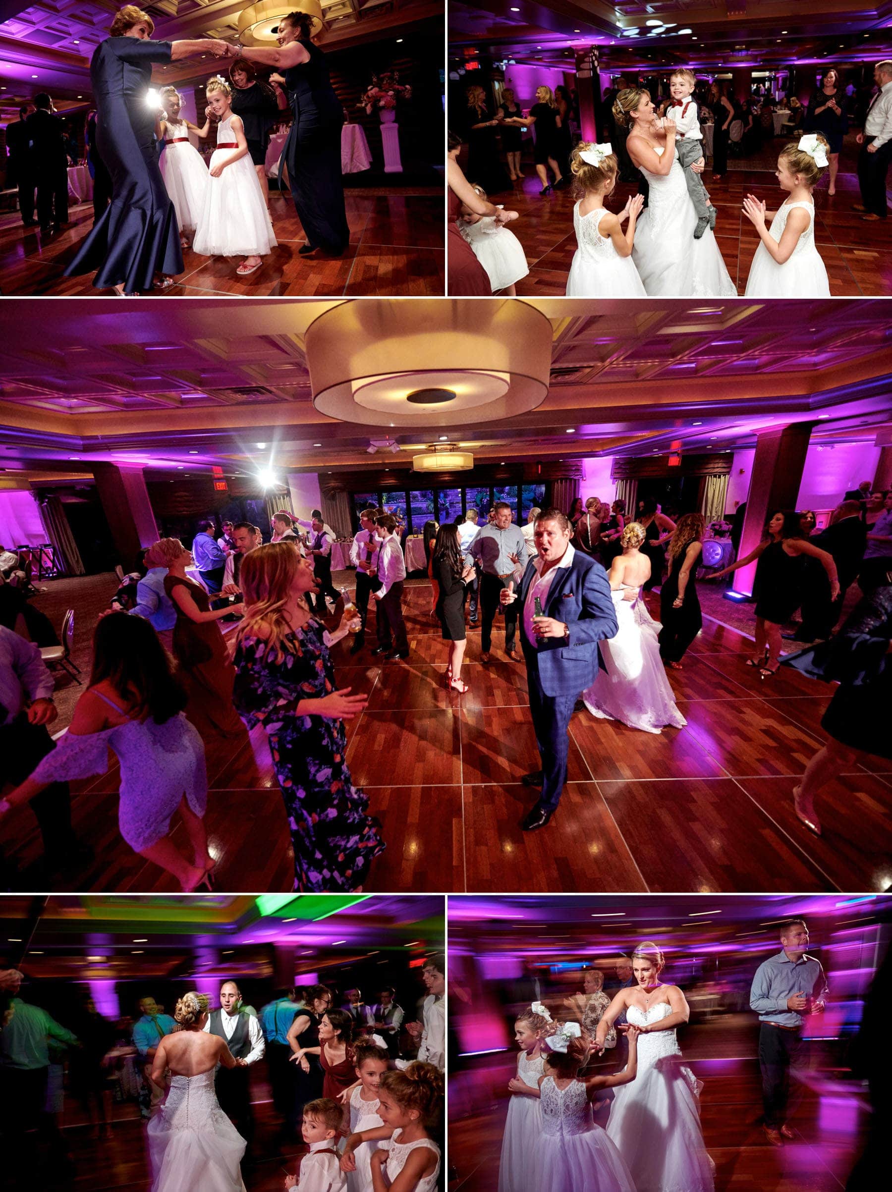 wedding guests dancing photos at The Imperia