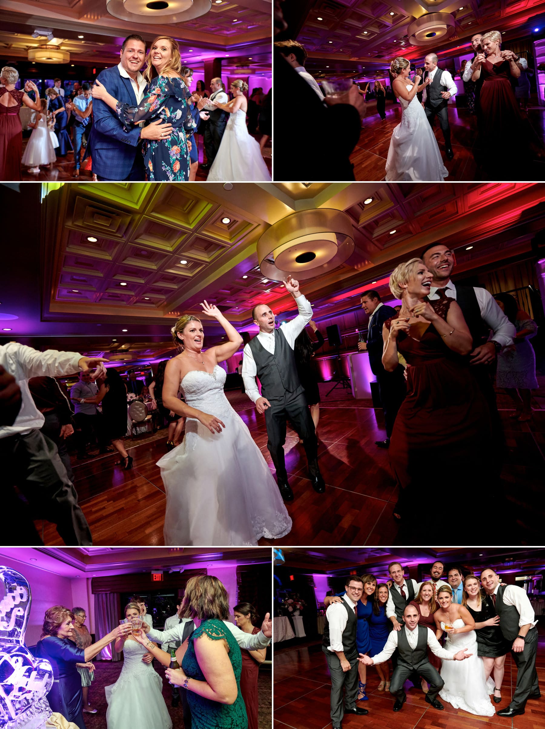 wedding reception photos at The Imperia