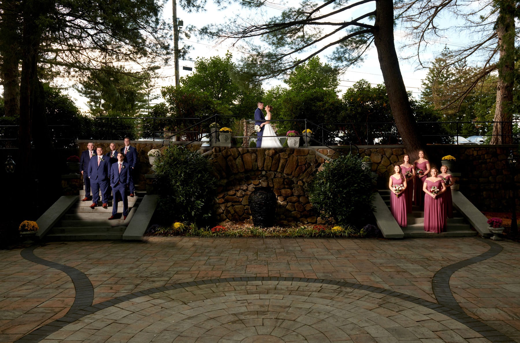 ramsey country club wedding photo