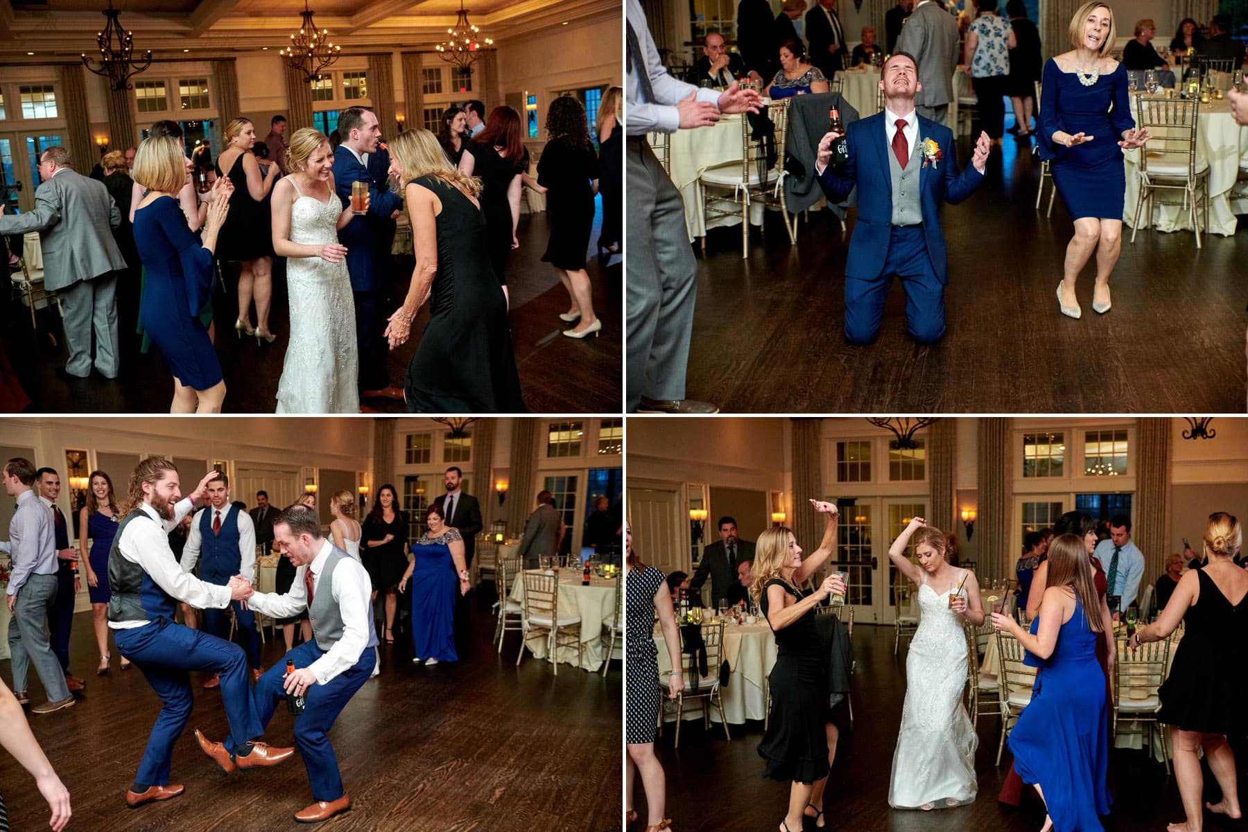 wedding dancing photos at French Creek Golf Club