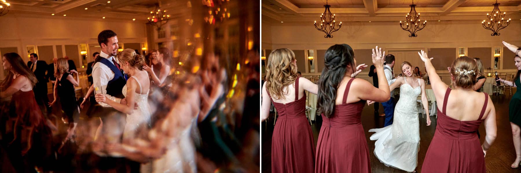 bride dancing at French Creek Golf Club