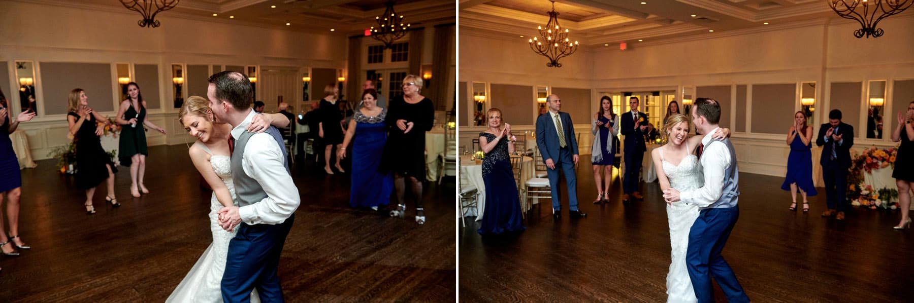 last wedding dance photos at French Creek Golf Club
