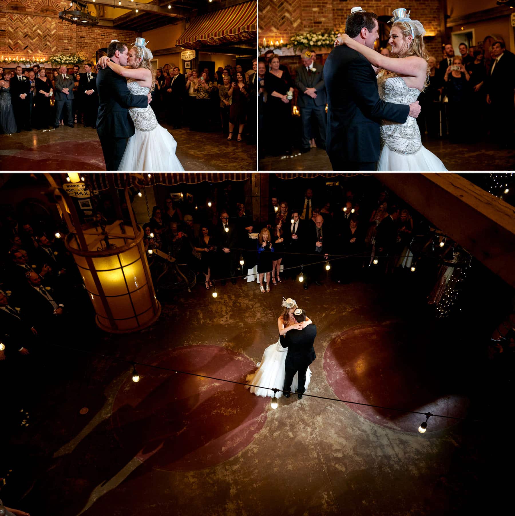 first dance wedding photos at laurita winery