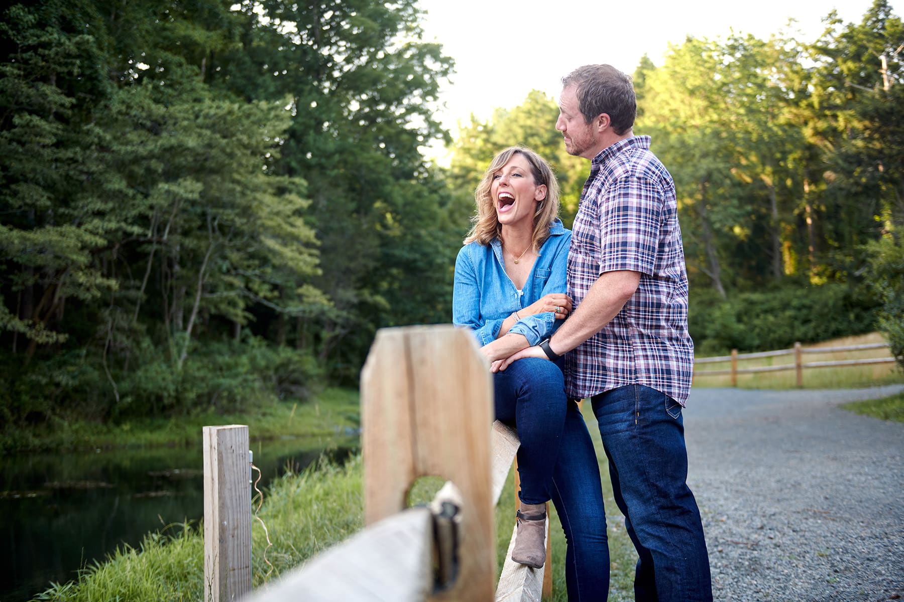 engagement photos at Natirar