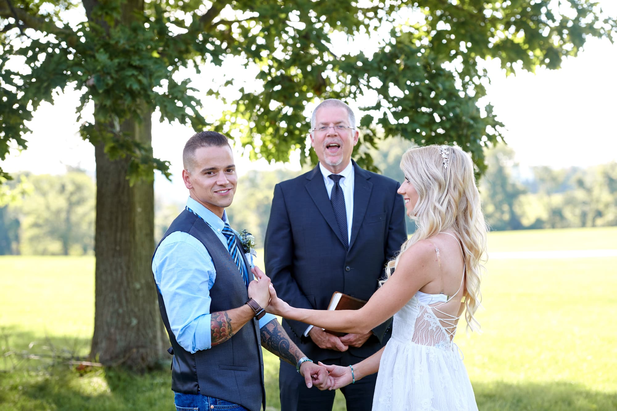 deer path park wedding ceremony