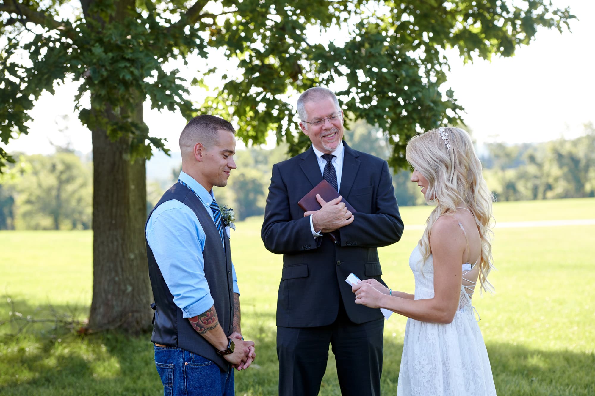 hunterdon nj elopement wedding