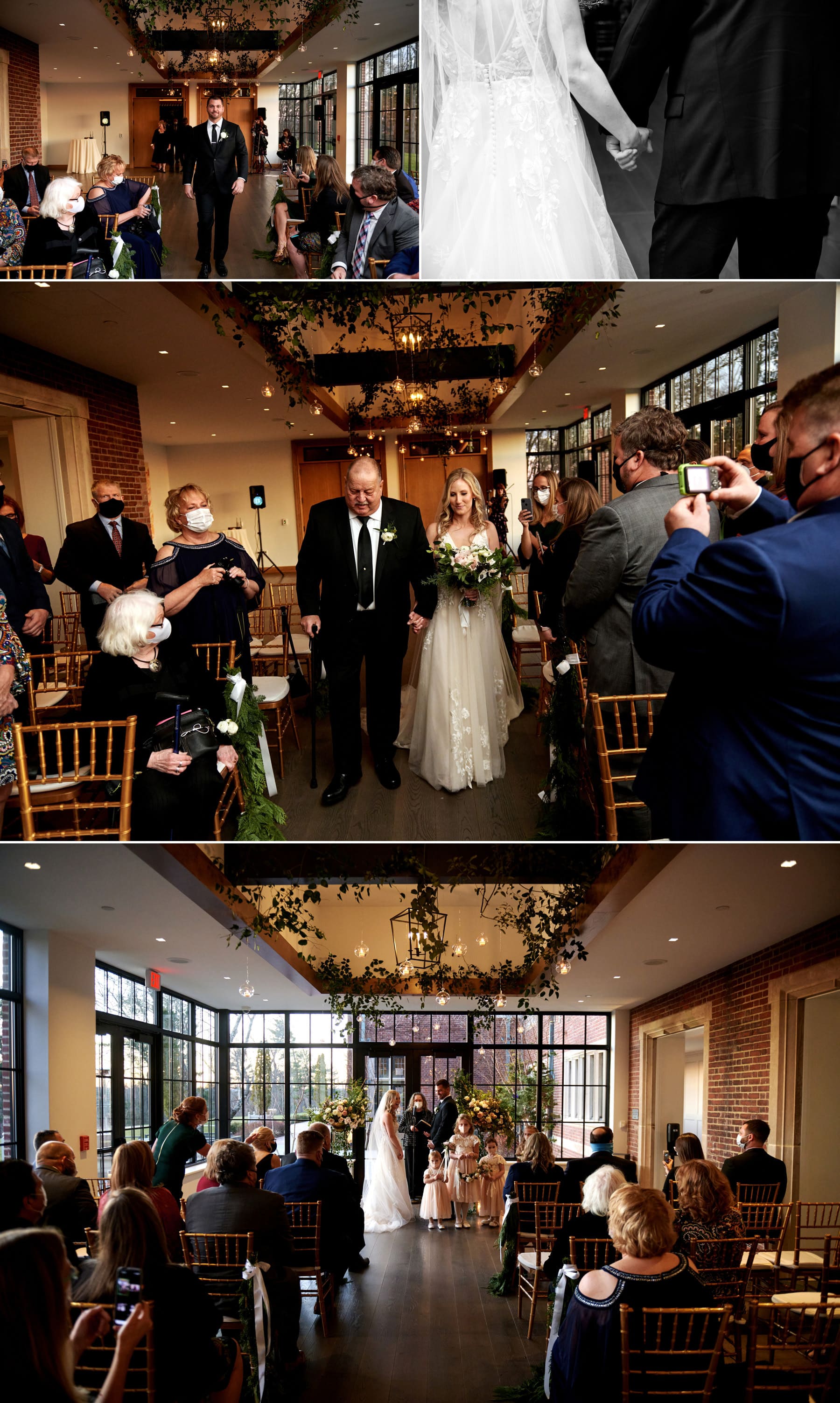 wedding ceremony at Natirar