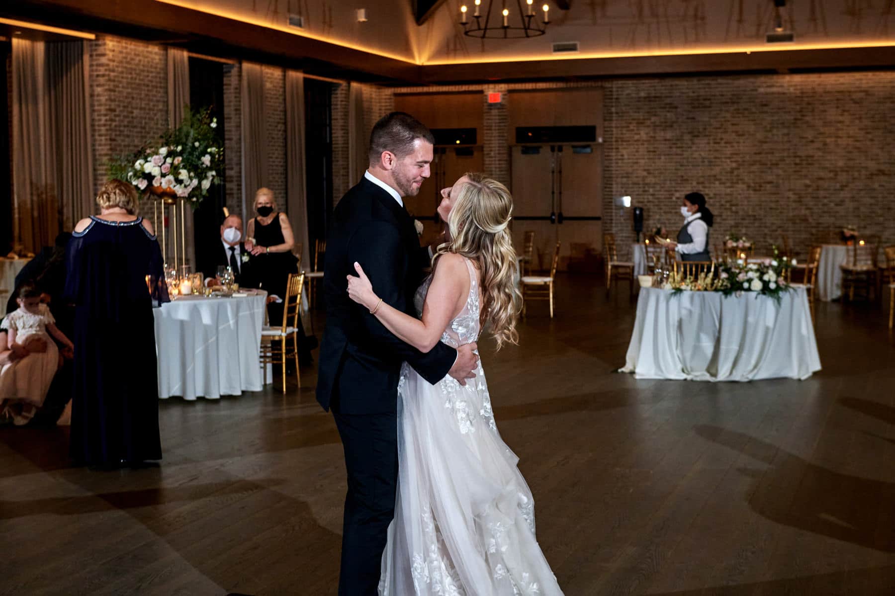 first dance photo at Natirar