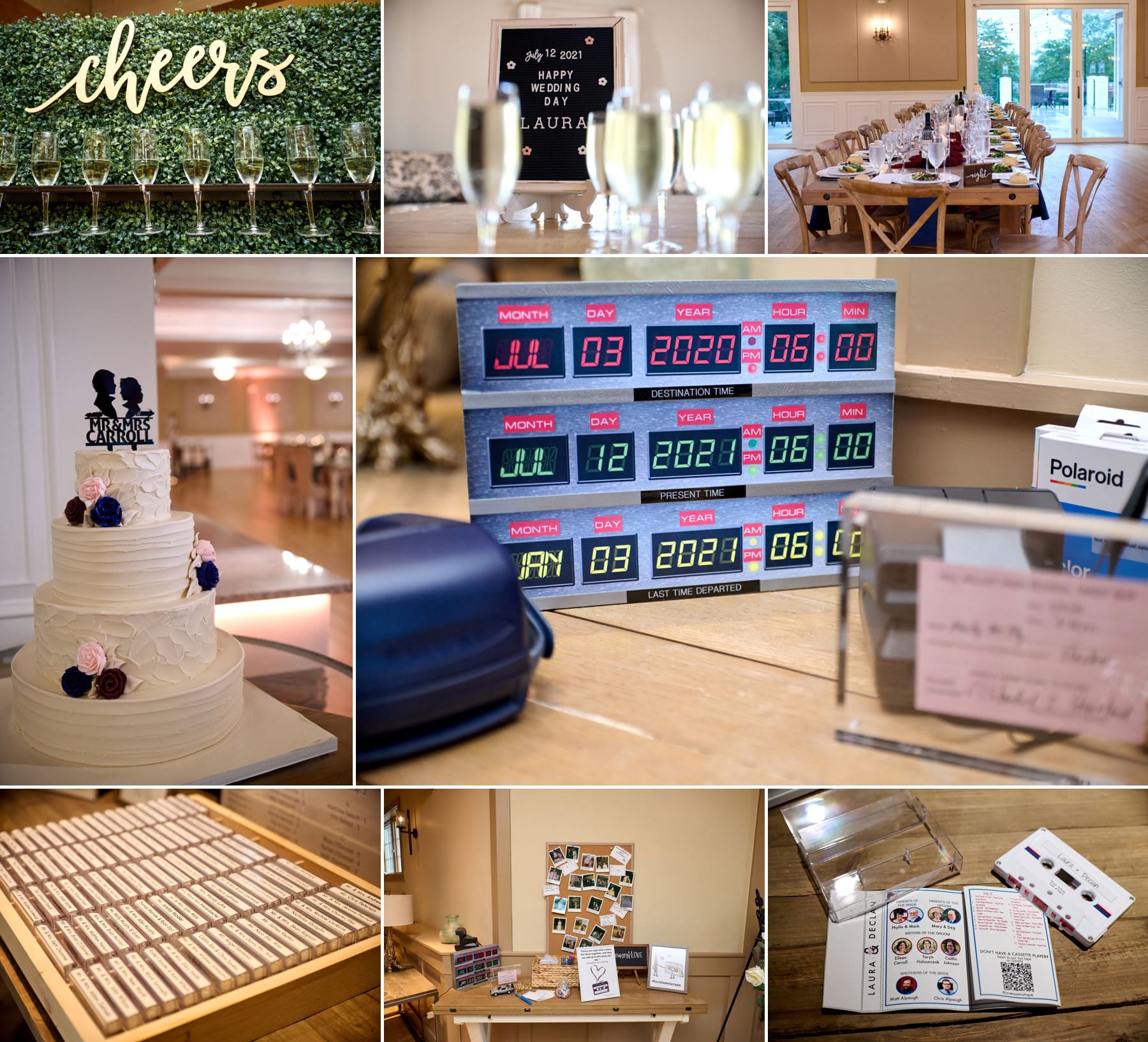 wedding day detail photos at bear brook valley